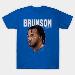 Jalen Brunson New York Game Face T-Shirt